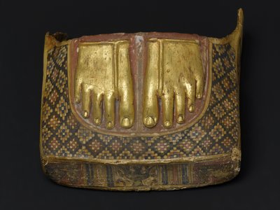 Footcase of a Mummy by Roman Period Egyptian